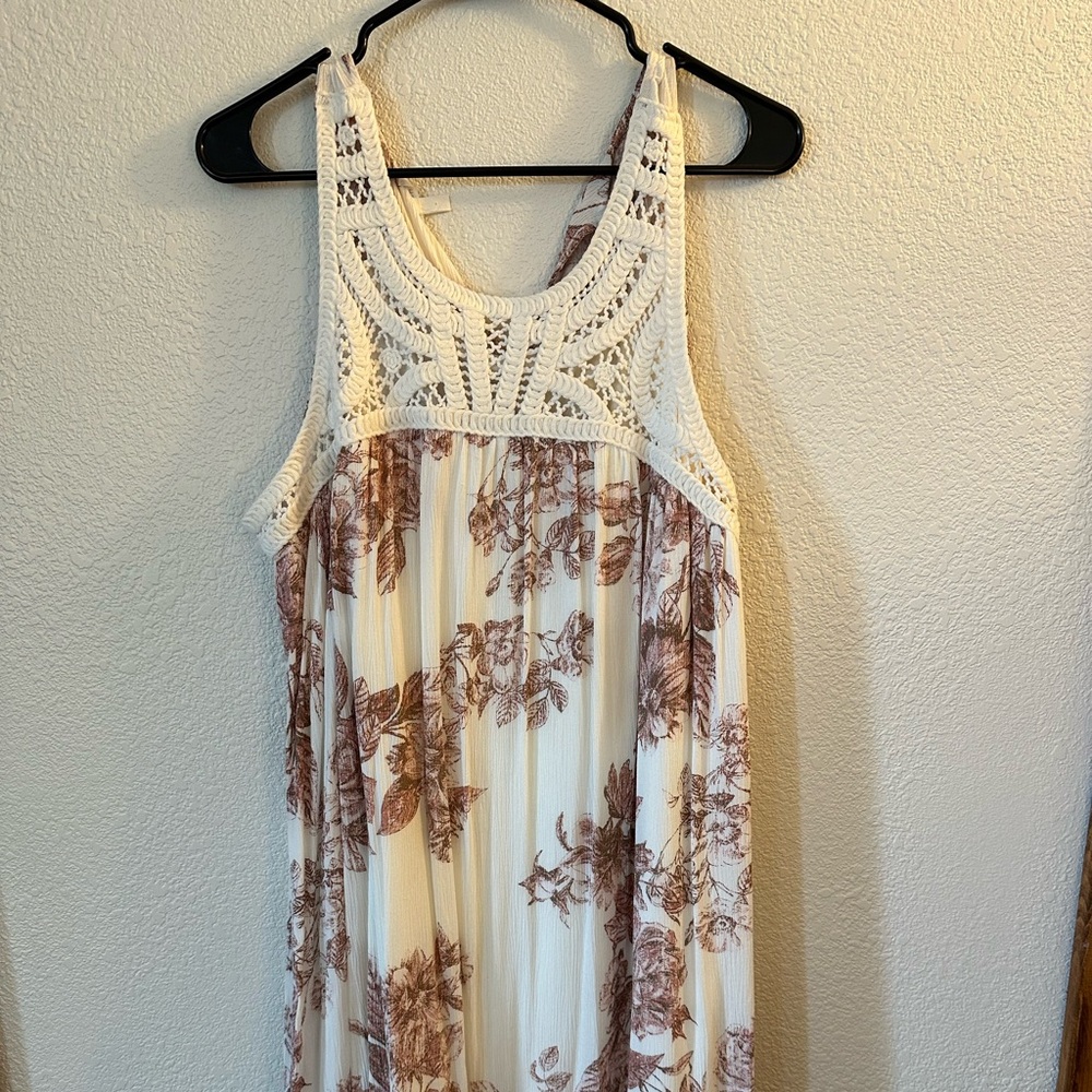 Crochet lace sundress